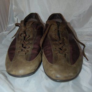 TODS Nubuck Leather Lace UP Sneakers Mens 12.5